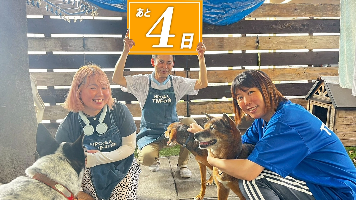 残り4日！ 支援の輪を広げ、もっと多くの命を救うために