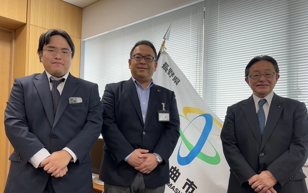 千曲市の市長、小川修一様より応援メッセージを頂きました！