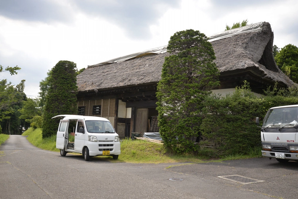 長屋門再生記「濱田邸茅葺長屋門修復その11」（2月11日掲載分）
