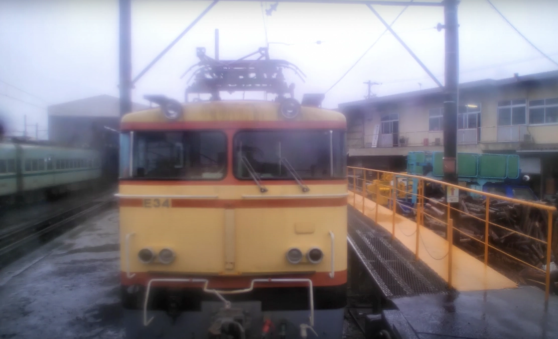 #6 御礼動画｜E101入換後面展望（留置線～本線へ）