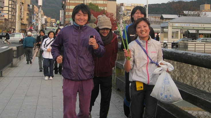 ロンドンで【ゴミ拾い駅伝】を！
