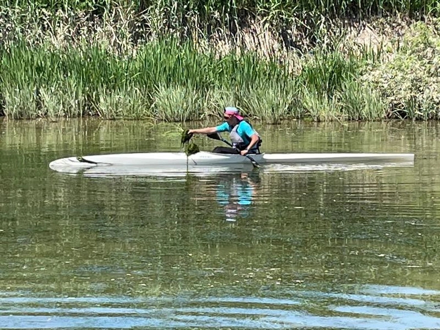 応援駅伝　43人目（井上叶さん）