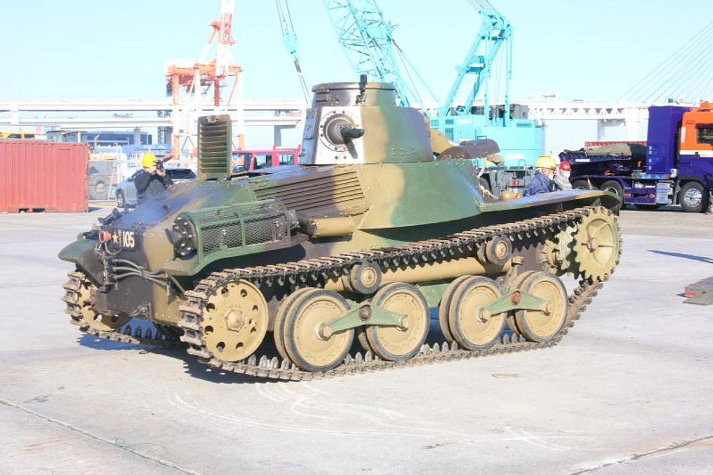九五式軽戦車「日本上陸の瞬間」を映像でお楽しみください！