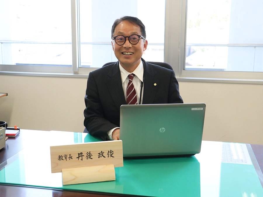 丹波篠山市教育長　丹後政俊様・子ども達のためにも鉾復活を