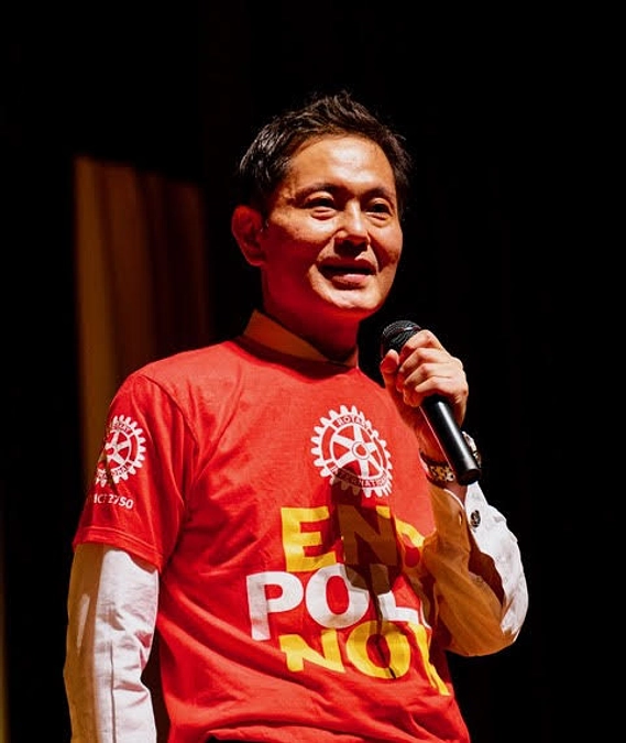 ポリオ根絶に力を注ぐ 柳邦明さん