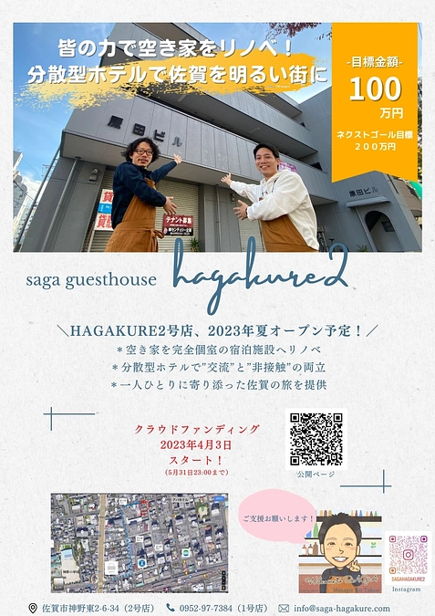 クラウドファンディング　スタート！