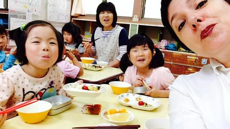 岩手県の保育園でバレンタイン！被災地の方々に笑顔を与えます