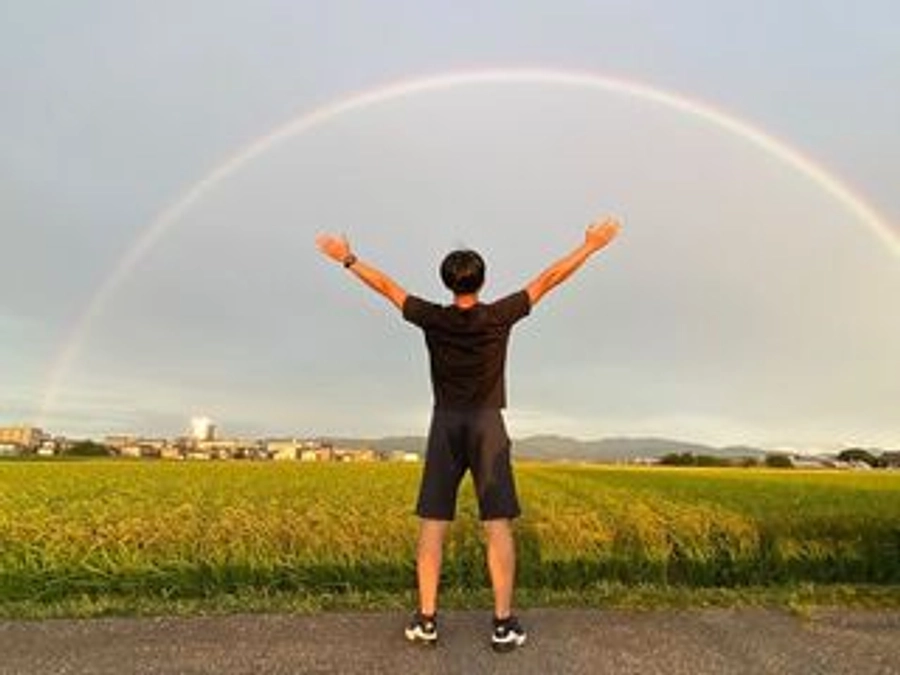 応援駅伝　30人目（住吉佑介さん）