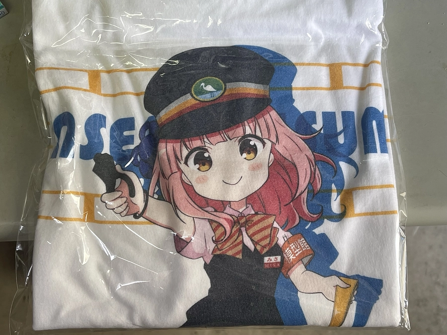 湯郷美彩ちゃんの返礼品限定Tシャツが届きました♪