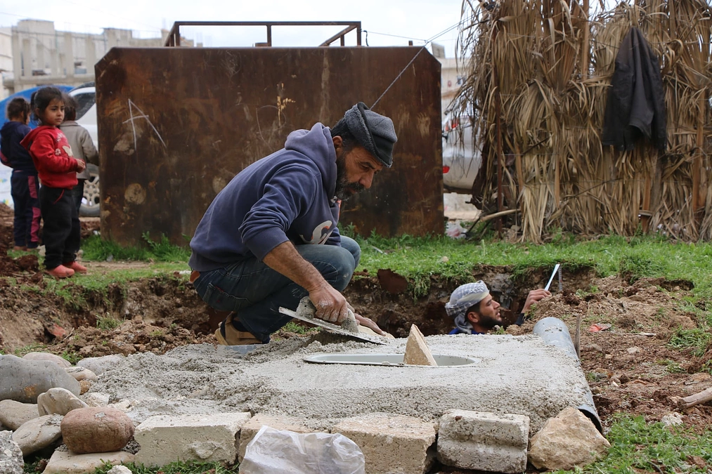 トイレの設置が完了しました！