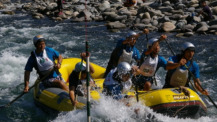 40代のオヤジ達がラフティングで世界選手権に挑戦します！