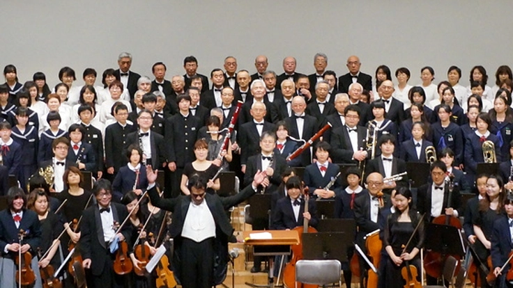 被災地郡山の中学生と第九の演奏で共演し、音楽で励ましたい！