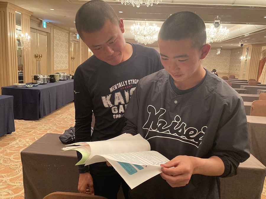 応援メッセージ第一弾、選手に届きました！