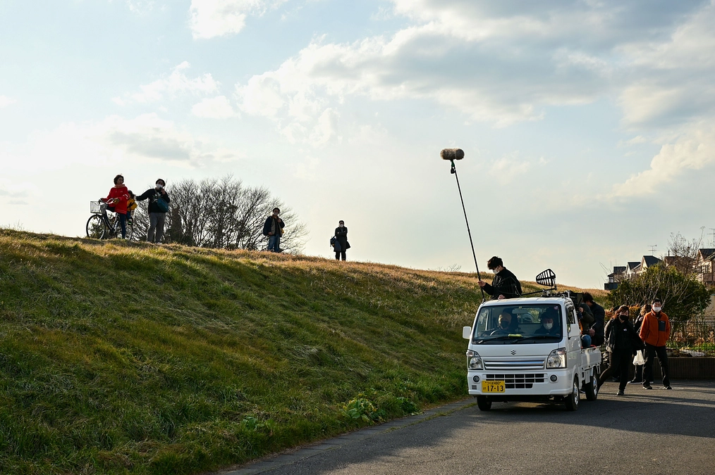 自転車に乗っているところの撮影の方法！