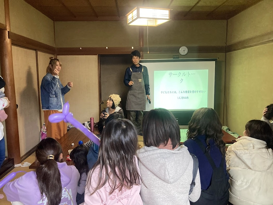 こうのさとマルシェでスコレー創作会を開催しました