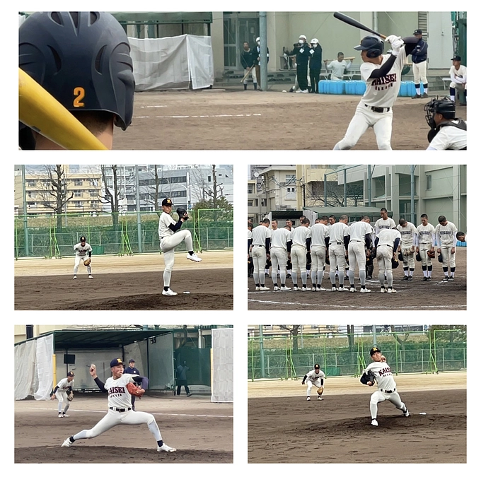 強化試合２日目（VS広島商業）