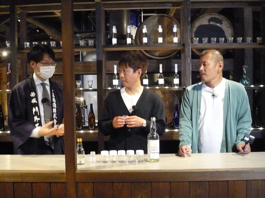 U字工事様にニューポットを試飲していただきました！