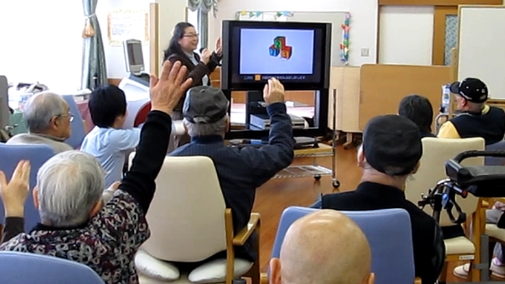 利用者も楽しめてスタッフも楽になる施設レク用DVDを作りたい