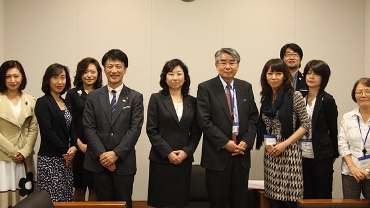 乳がん・子宮頸がん検診を促進する国会議員連盟を立ち上げたい！