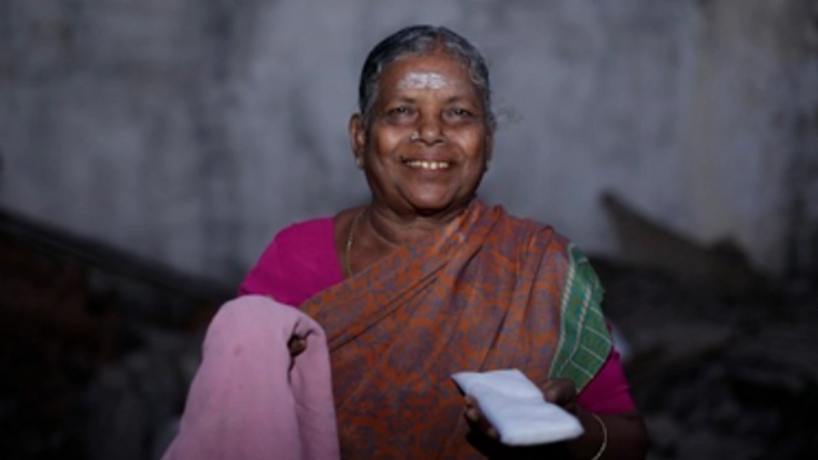 ナプキンをフィリピン農村部の女性に届けるプロジェクト