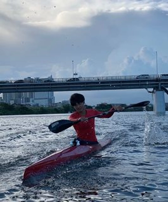 応援駅伝　34人目（斎藤慎太朗さん）