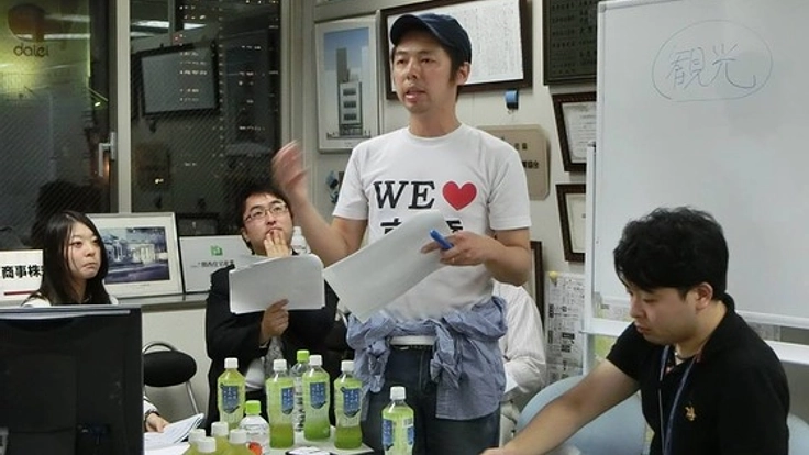 We Love 京橋を広めながら、京橋活性化イベントを行いたい！