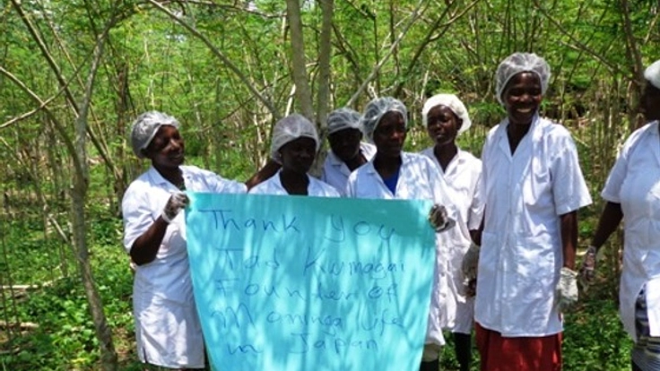 ガーナのモリンガ農園で働く女性達のスキルアップ研修費募集！