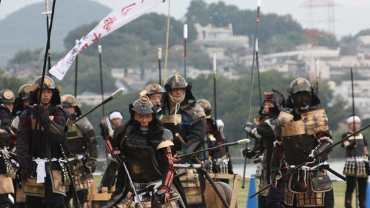 総勢60名の武術家たちによる国際甲冑合戦、大坂の陣を開催したい！