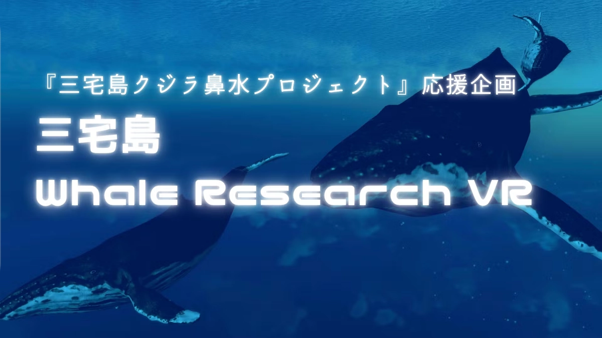 クジラたちのユニークな行動をメタバースで体験してみませんか？