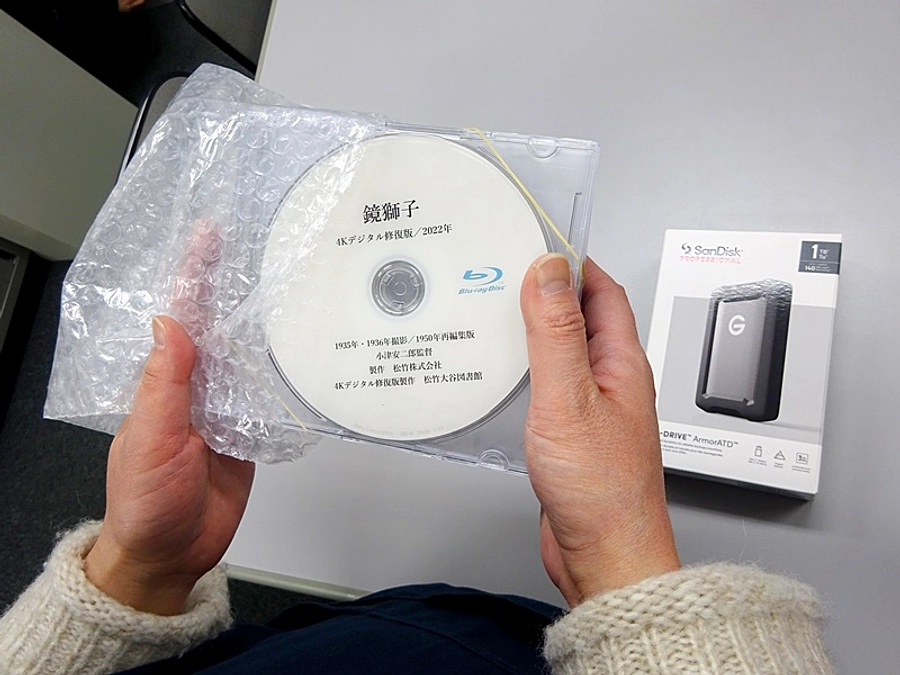 『鏡獅子』4Kデジタル修復プロジェクト完了のご報告