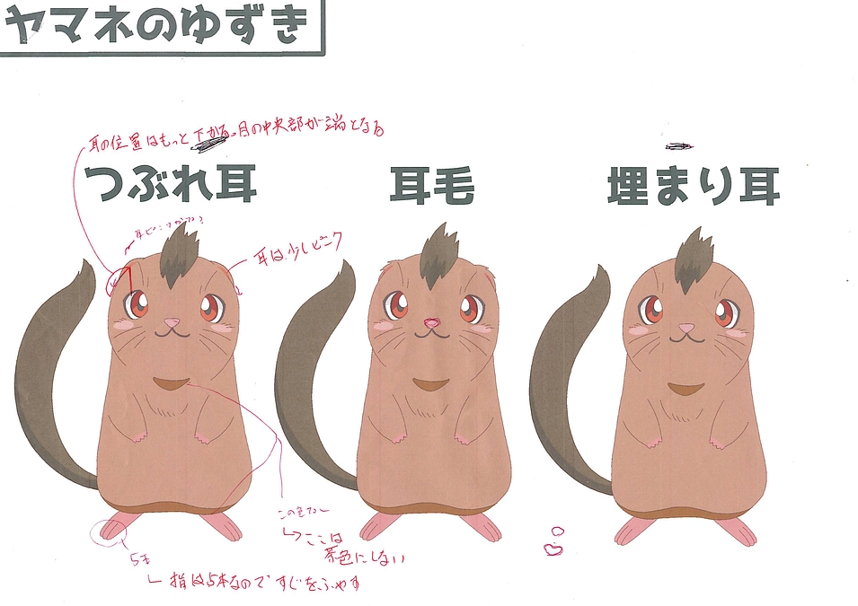 アニメ化の企画 ① キャラクターの検討！