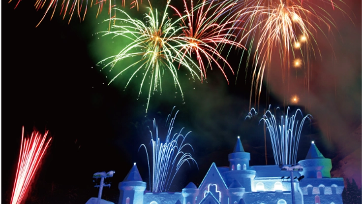 福島一伝統ある只見ふるさとの雪まつりで復興花火を打ち上げたい