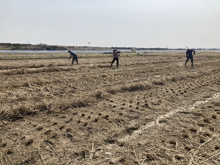 田んぼの準備始めました！