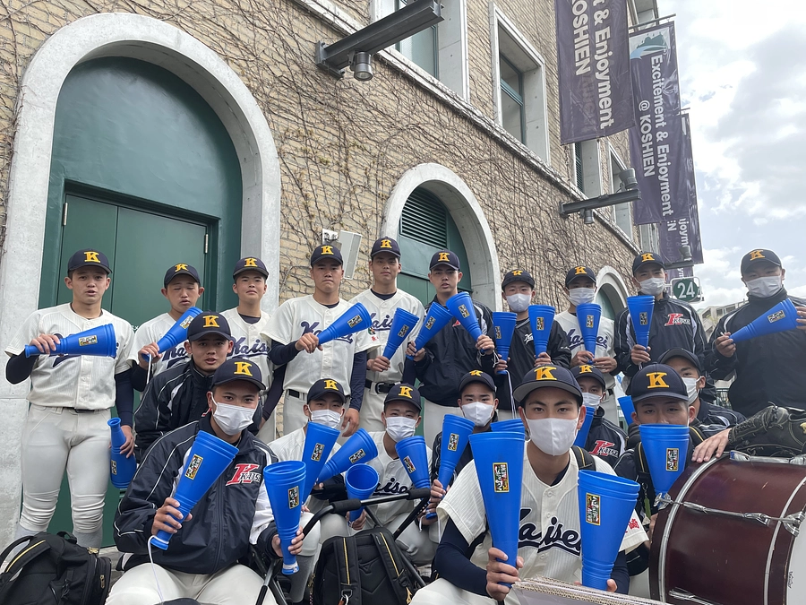 応援団が甲子園到着！