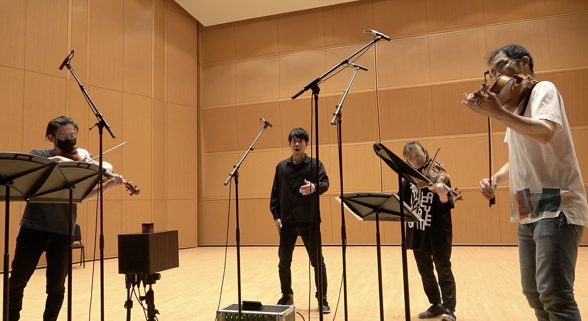 先輩に伴奏させて歌いまくる長石篤志の「O Sole Mio」！！