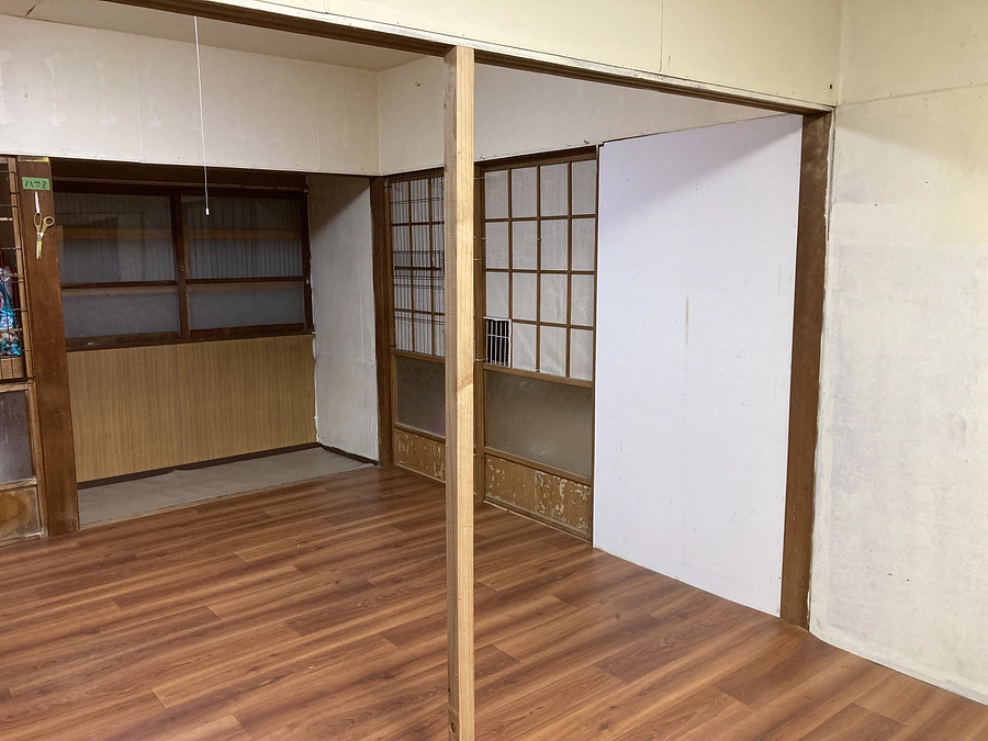 【修繕工事】一時的に猫を移動させる部屋が完成しました！