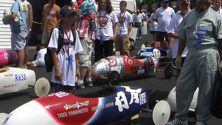 ソープボックス日の丸レーシングは必勝体制で世界一をめざします