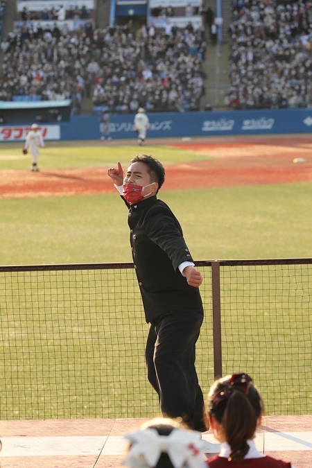 【12月3日】早稲田大学応援部 代表委員主務・江渕 太朗です