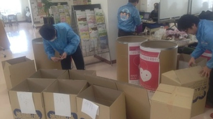 食品ロスを減らし生活困窮者に無償提供するフードバンクを実施！