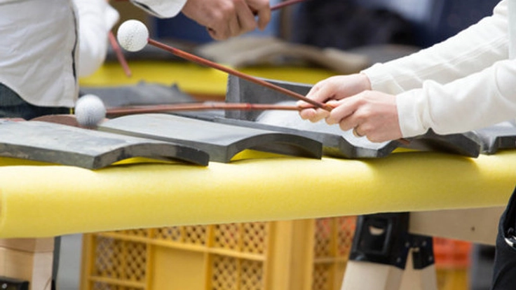 400年の歴史ある淡路島の瓦を使った音楽をCD作品化！