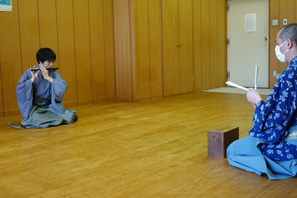【研修生の＜今＞をお伝えします】～能楽研修～