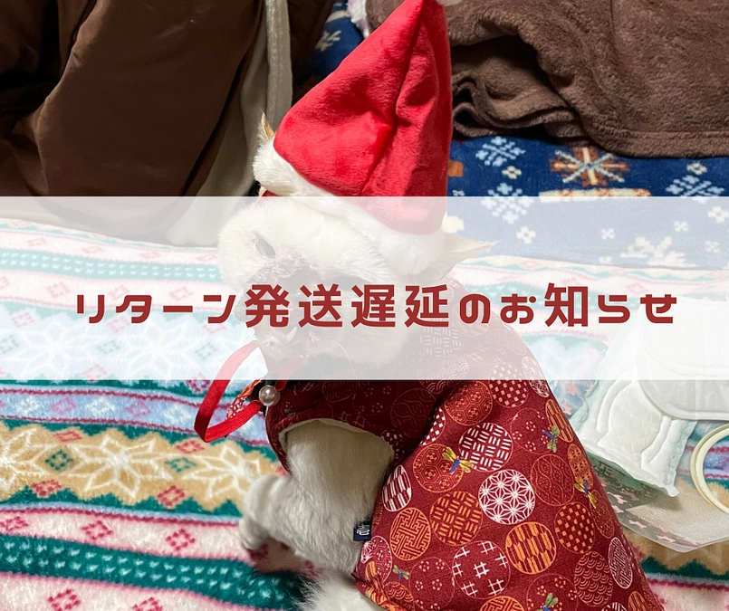 【リターン発送遅延のお知らせ】