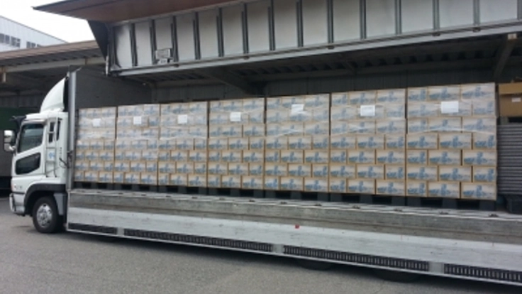 東北の仮設住宅で暮らす方々に、おいしい飲料水を届けたい。