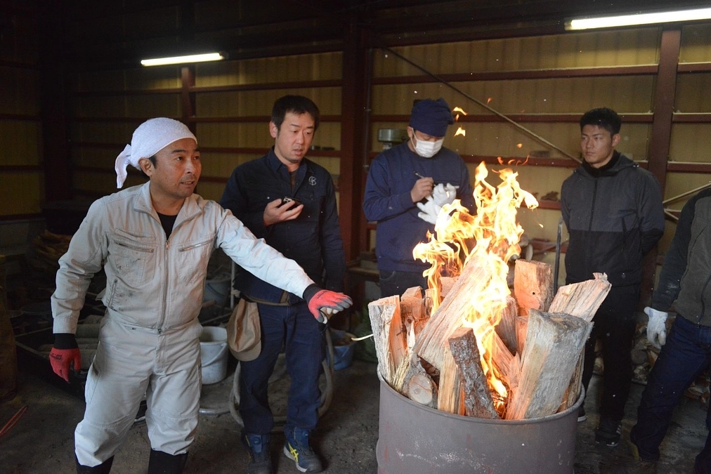 松炭焼き講習してきました🔥