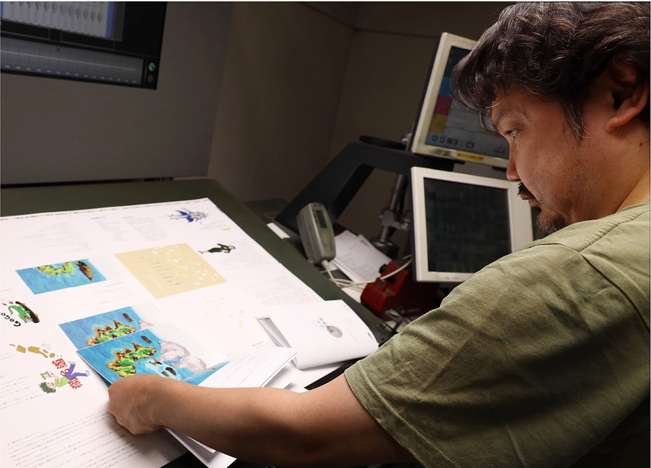 本日、表紙と本文96P分の印刷を行いました!