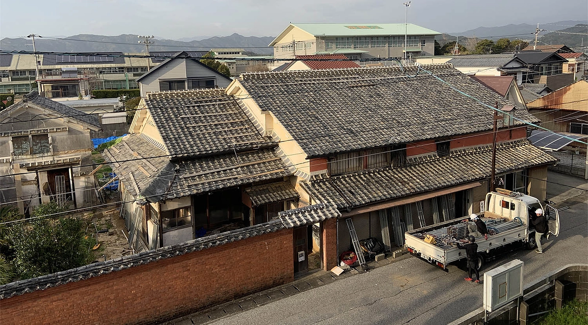 修繕工事・進捗のご報告その3：事業の延長と足場解体のご報告