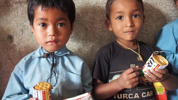 ネパールの貧しい村の子供を救急車で病院に搬送できるようにしたい