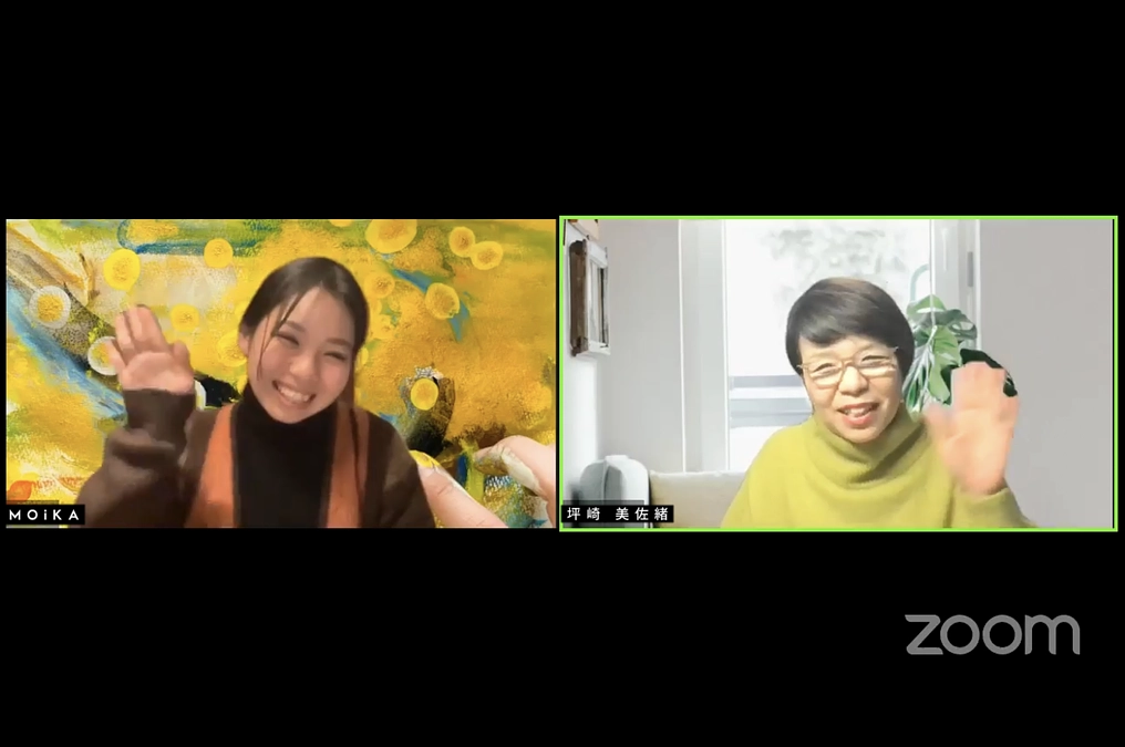 MOiKA × 坪崎美佐緒 talk live