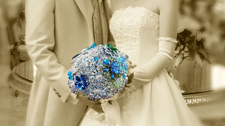 東北で被災した花嫁さんにブローチブーケを届けたい！