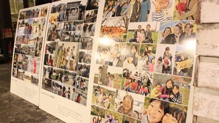 東北で撮った”笑顔写真”をミネラルウォーターのパッケージに！